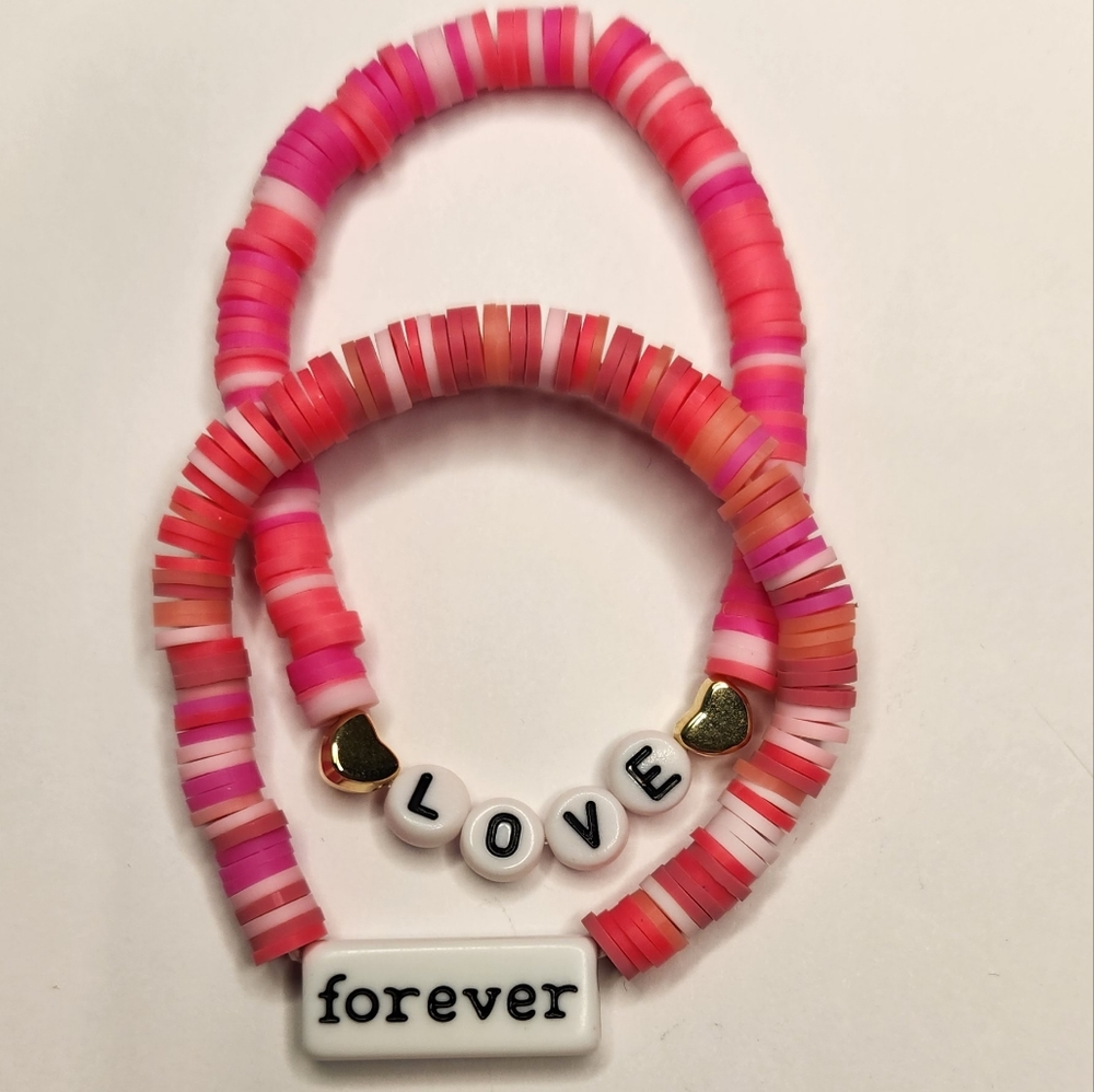 2 Beaded Bracelets
